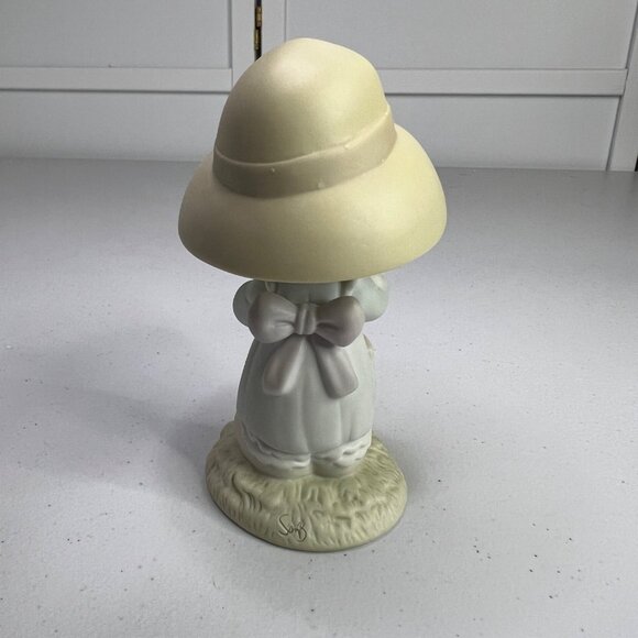 Precious Moments Happy Birthday Poppy 1987 Collectible Figurine By Enesco - Picture 8 of 10